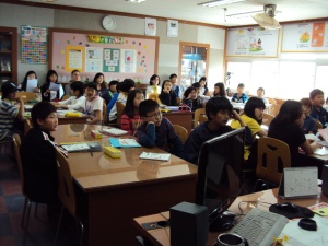 A typical public school classroom